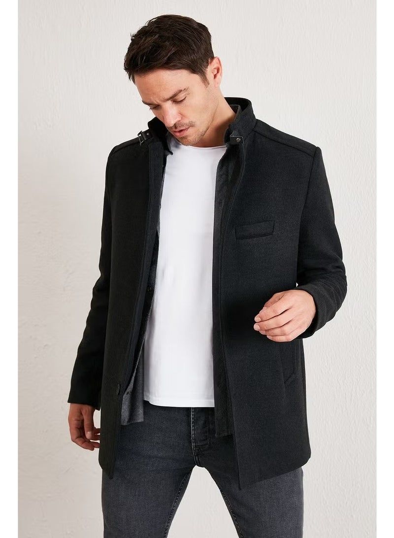 Buratti Slim Fit Cotton Cashew COAT Men's COAT 5841012 - Image 2